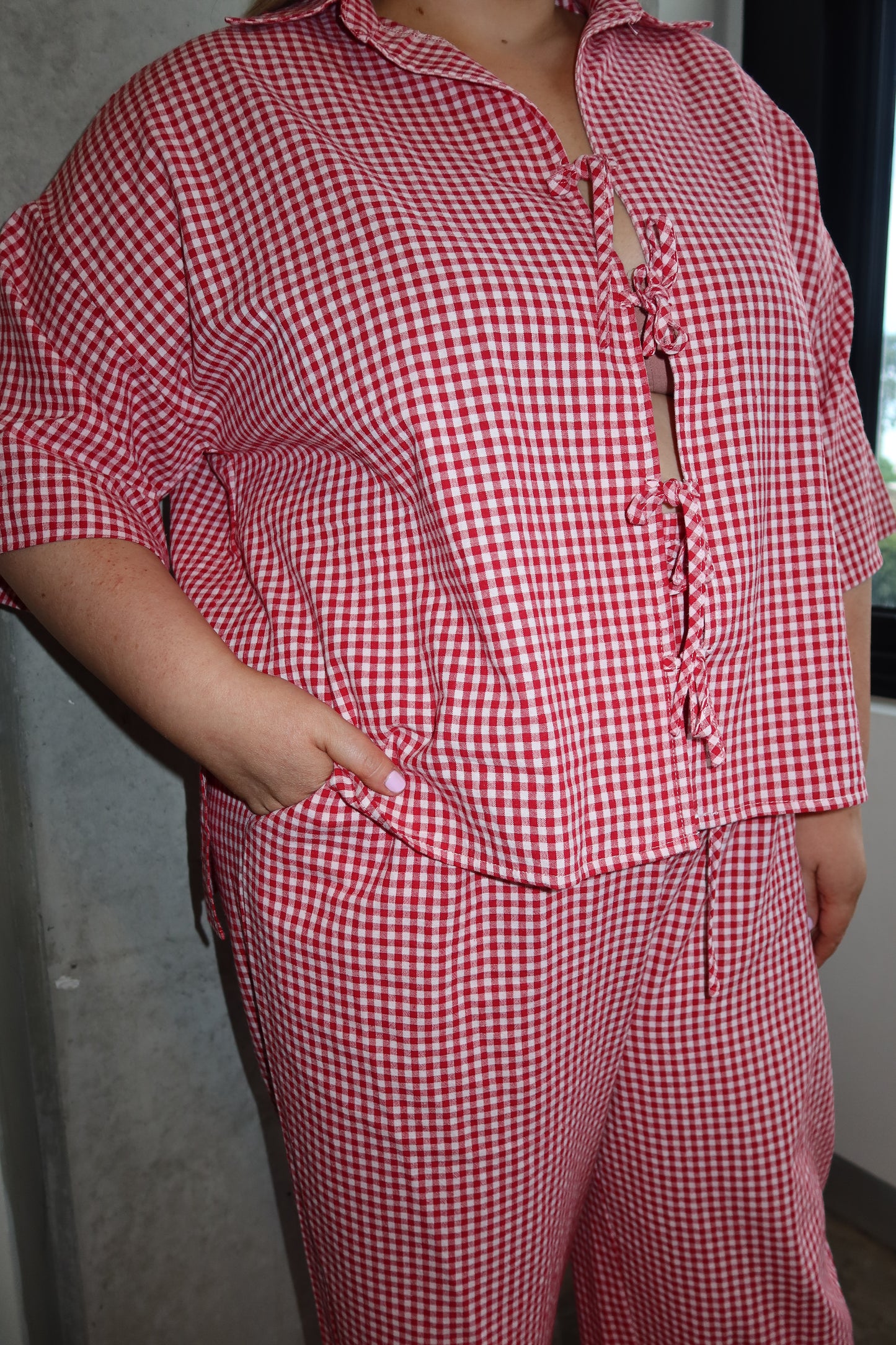 Candy Gingham Pant