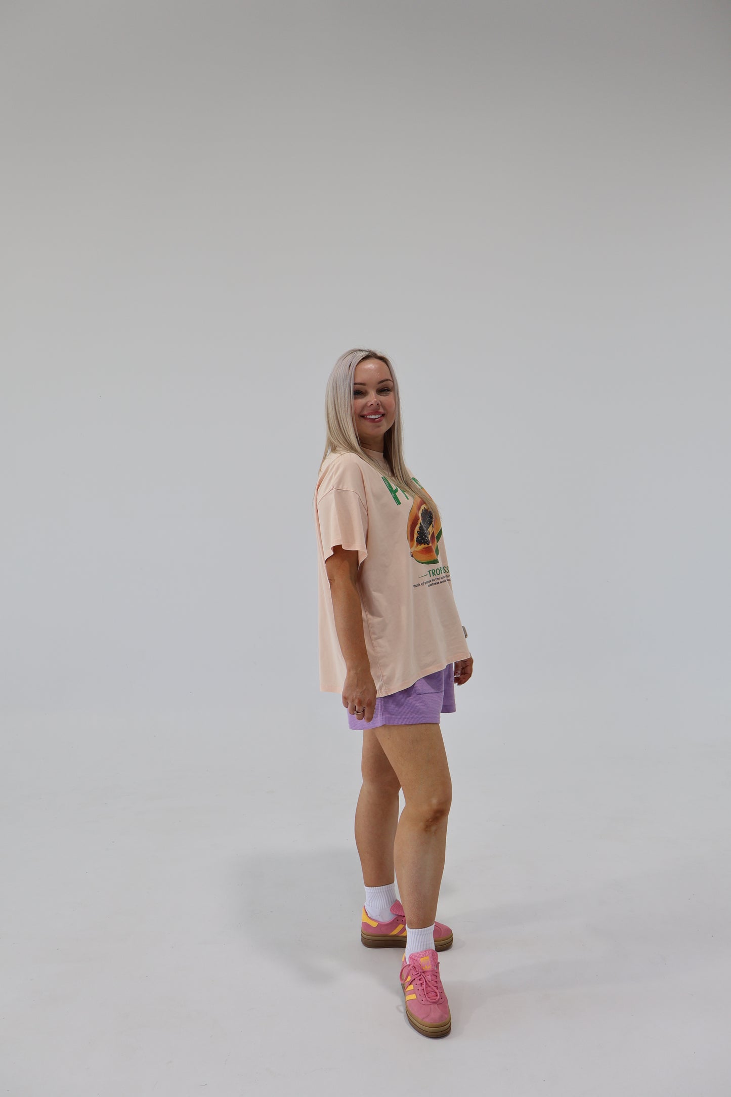 Papaya Graphic Tee