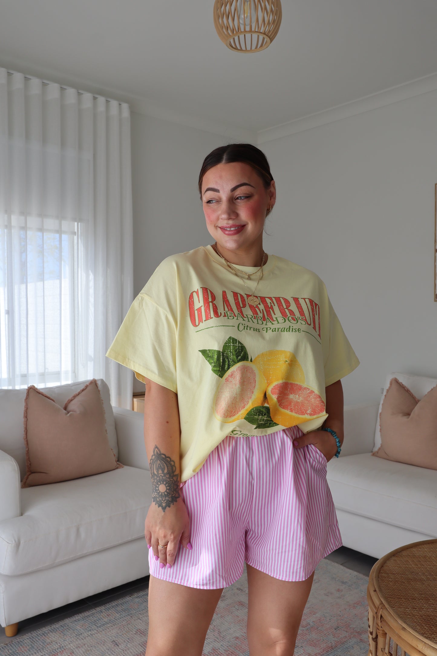 Grapefruit Graphic Tee