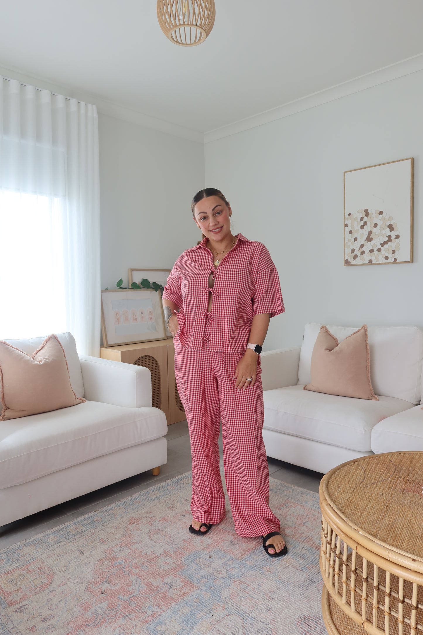 Candy Gingham Pant