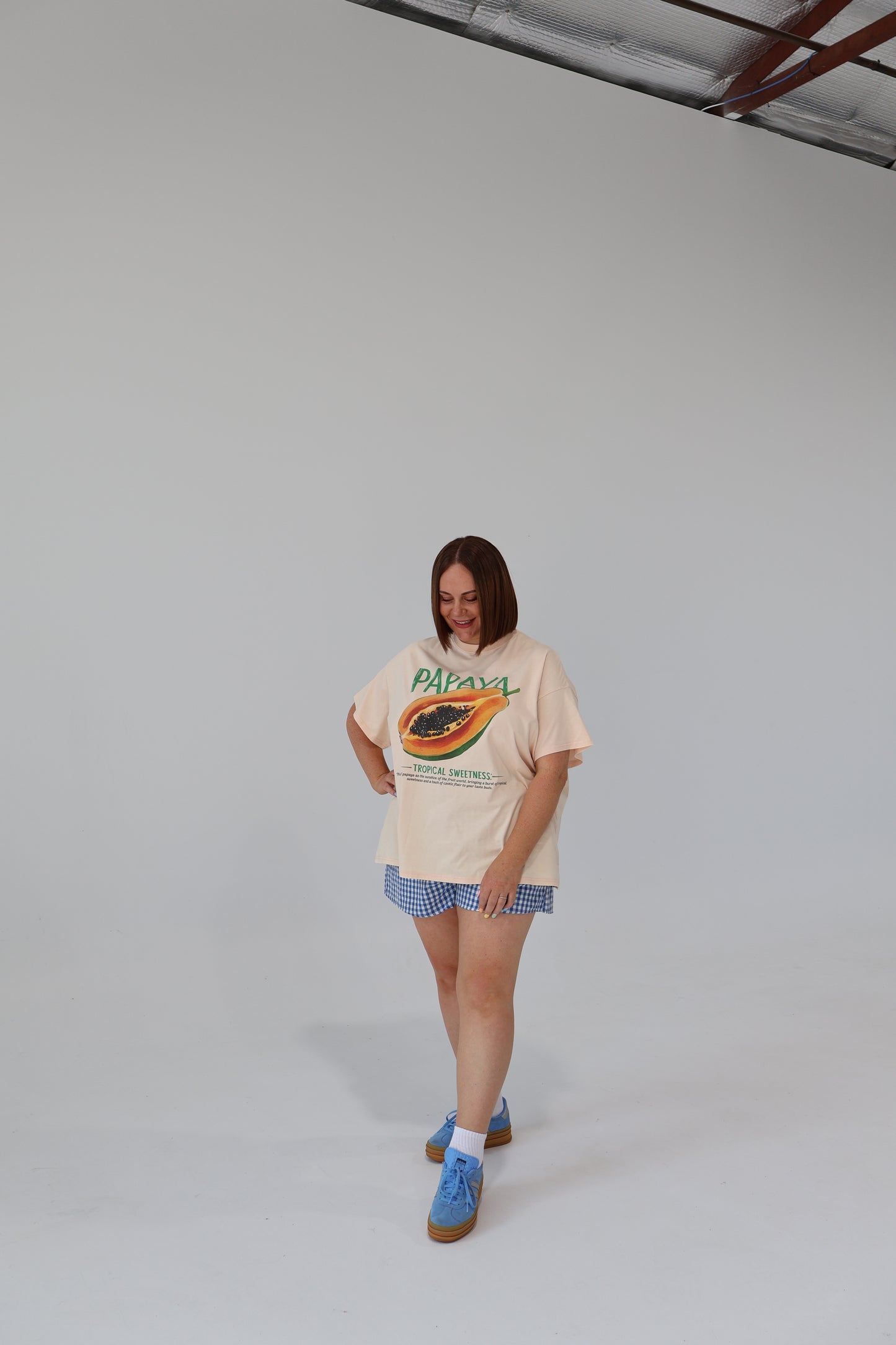 Papaya Graphic Tee