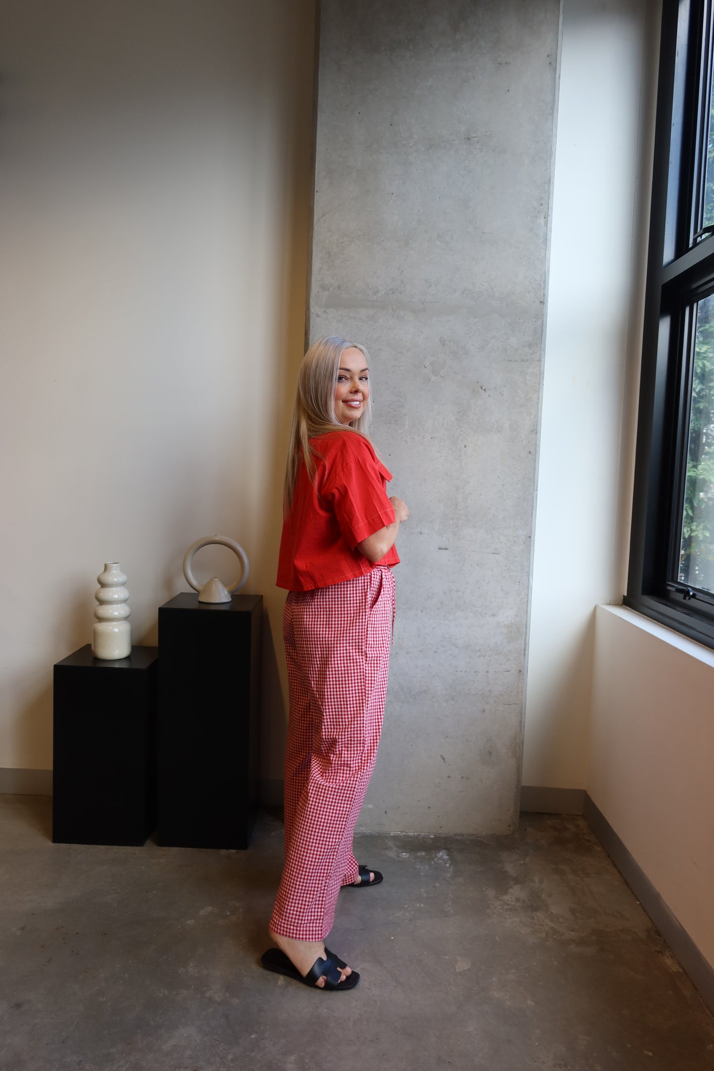 Candy Gingham Pant