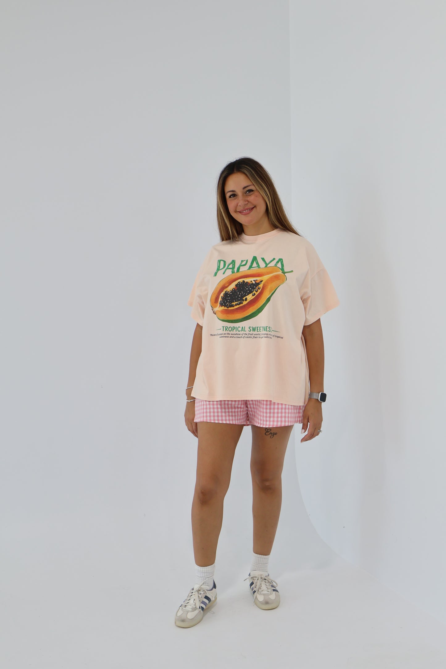 Papaya Graphic Tee