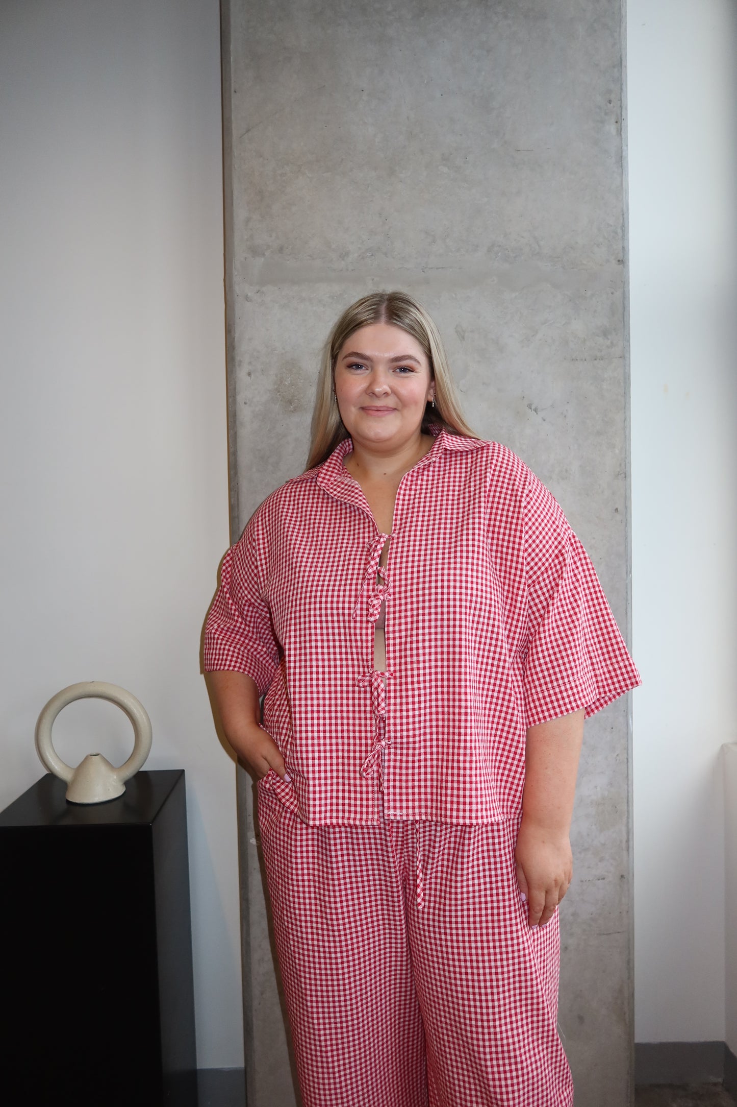Candy Gingham Pant