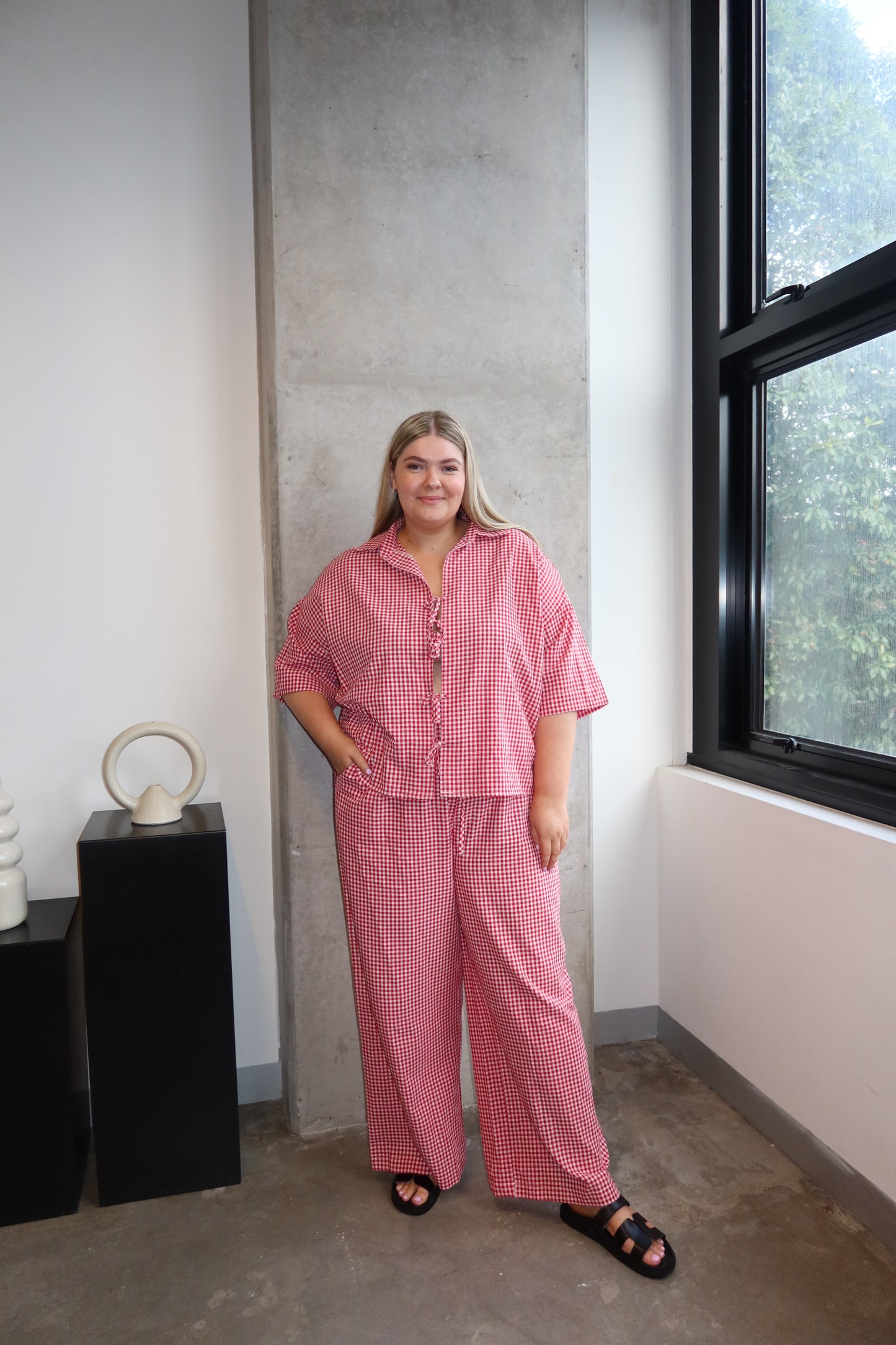 Candy Gingham Pant