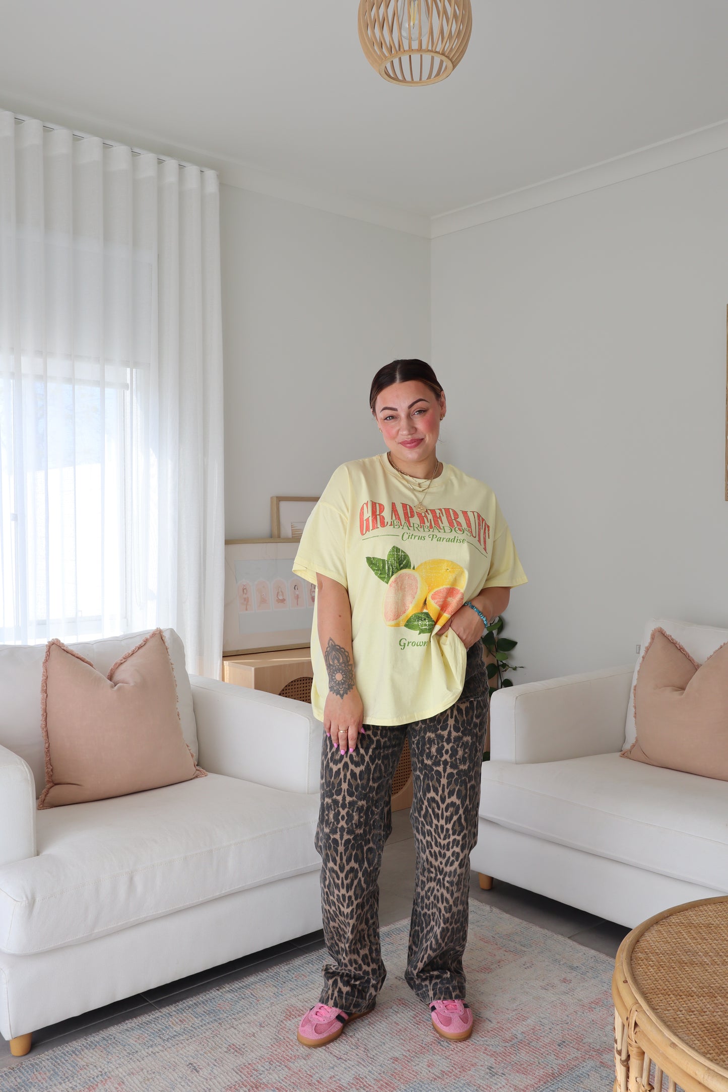Grapefruit Graphic Tee