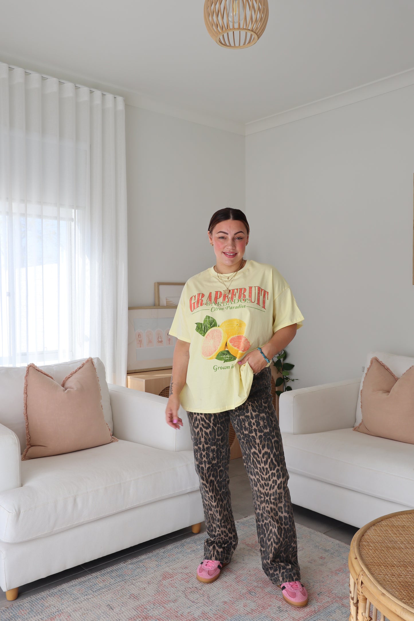 Grapefruit Graphic Tee