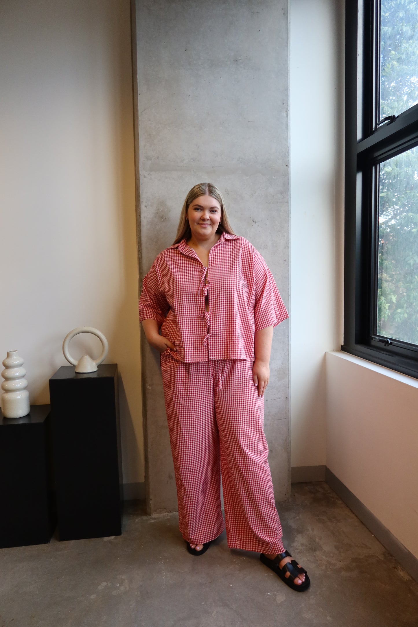 Candy Gingham Pant