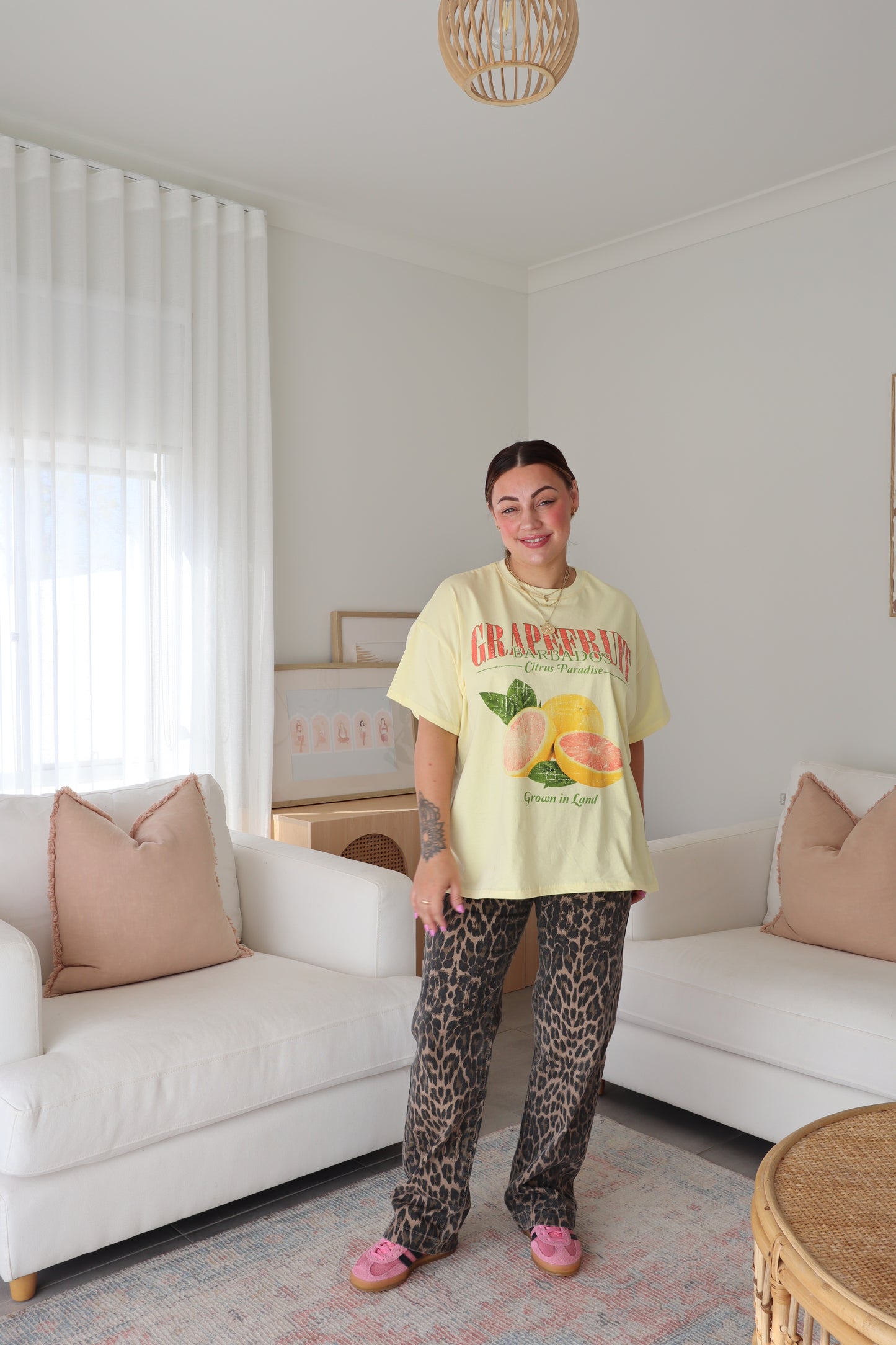 Grapefruit Graphic Tee