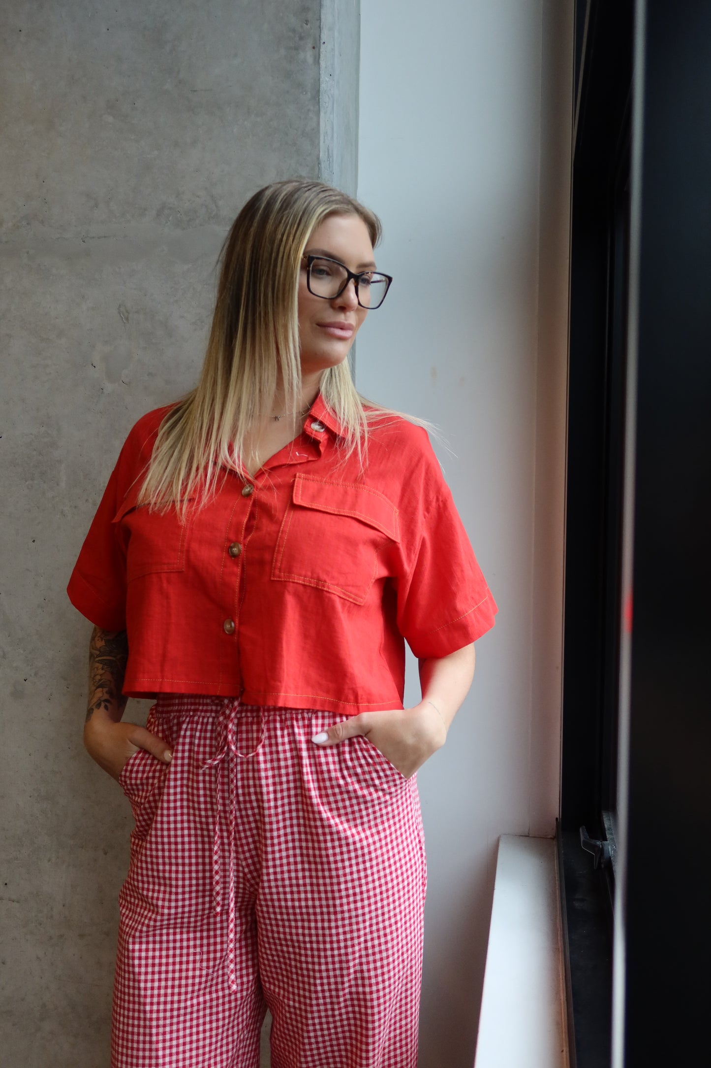 Candy Gingham Pant
