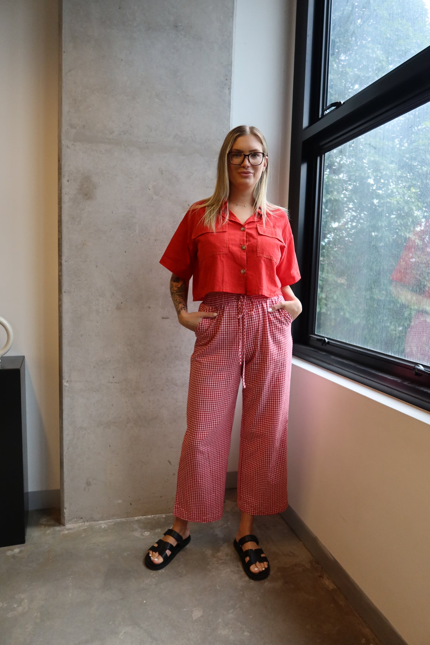 Candy Gingham Pant