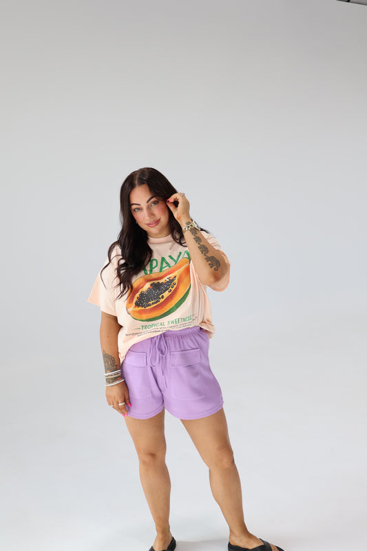 Maisy short - Lilac