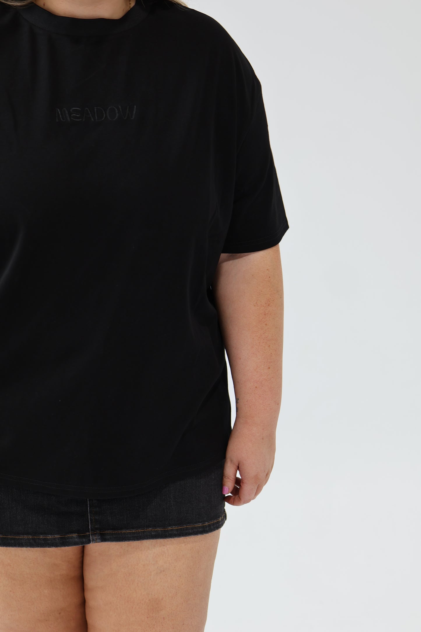 Meadow staple tee - Black