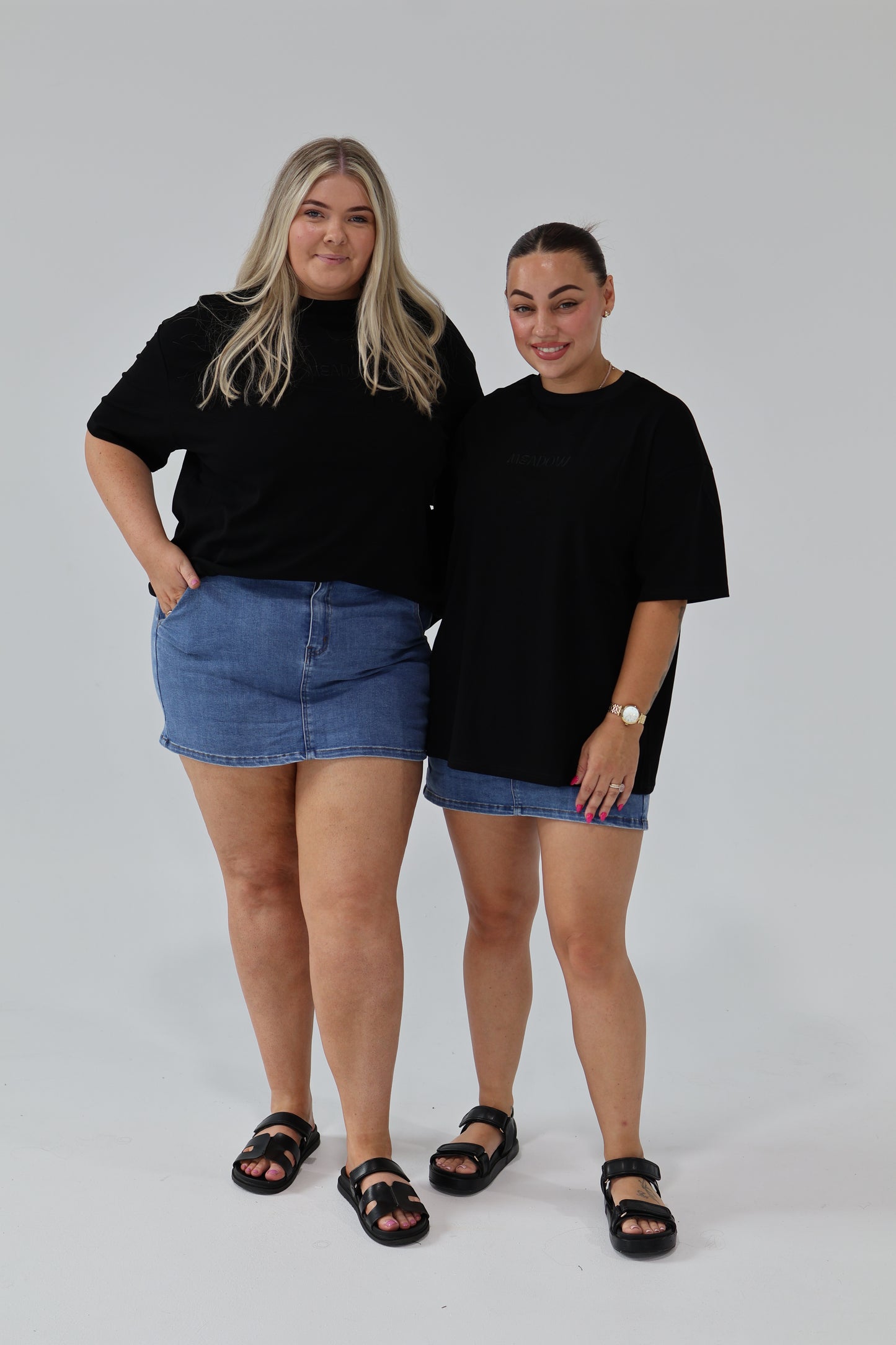 Blue Denim Skort