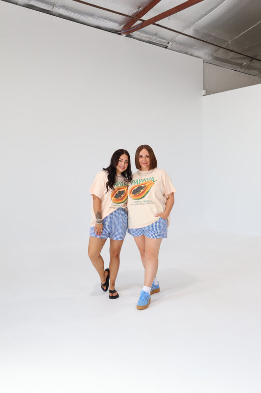 Papaya Graphic Tee