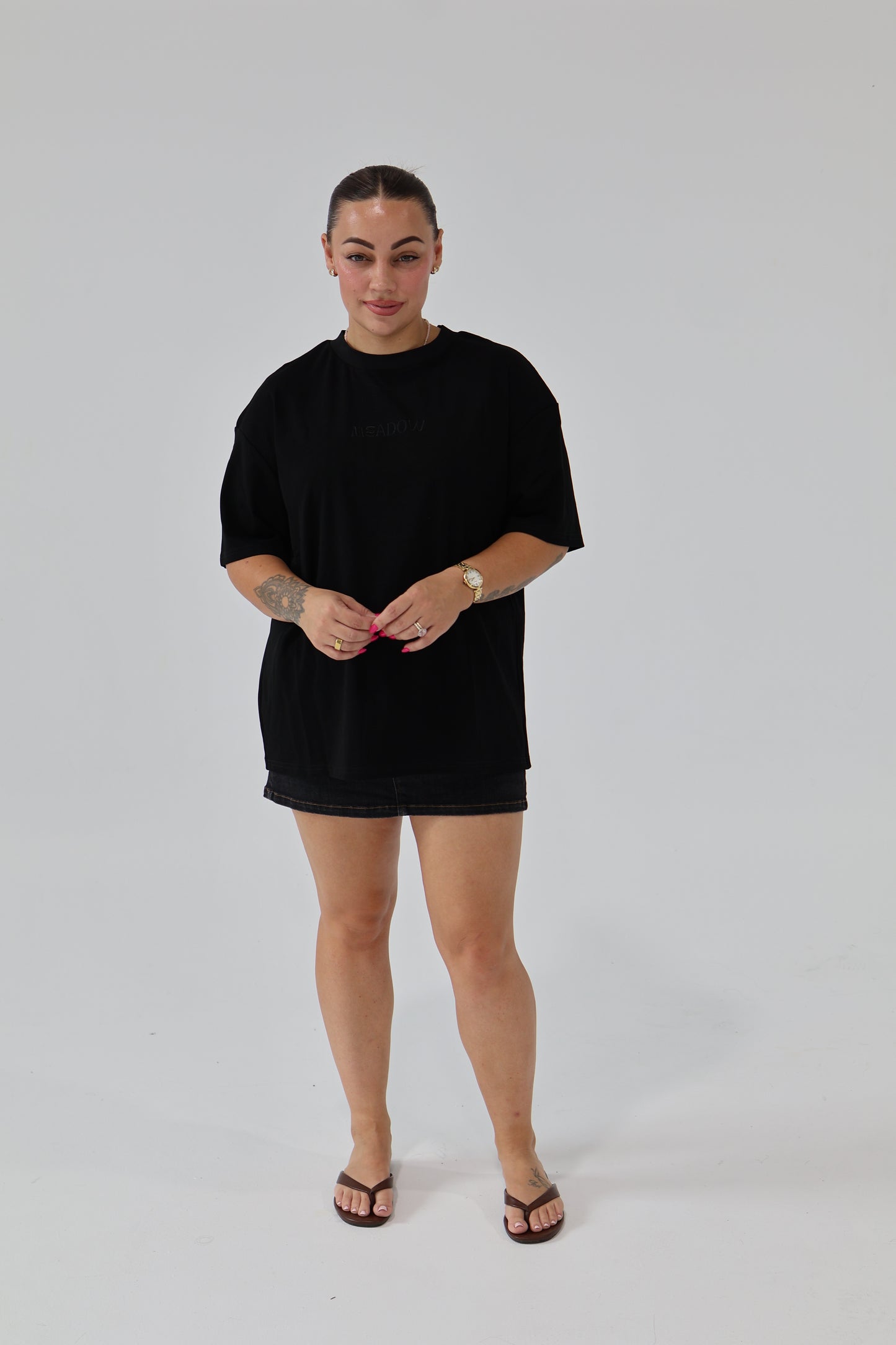 Meadow staple tee - Black