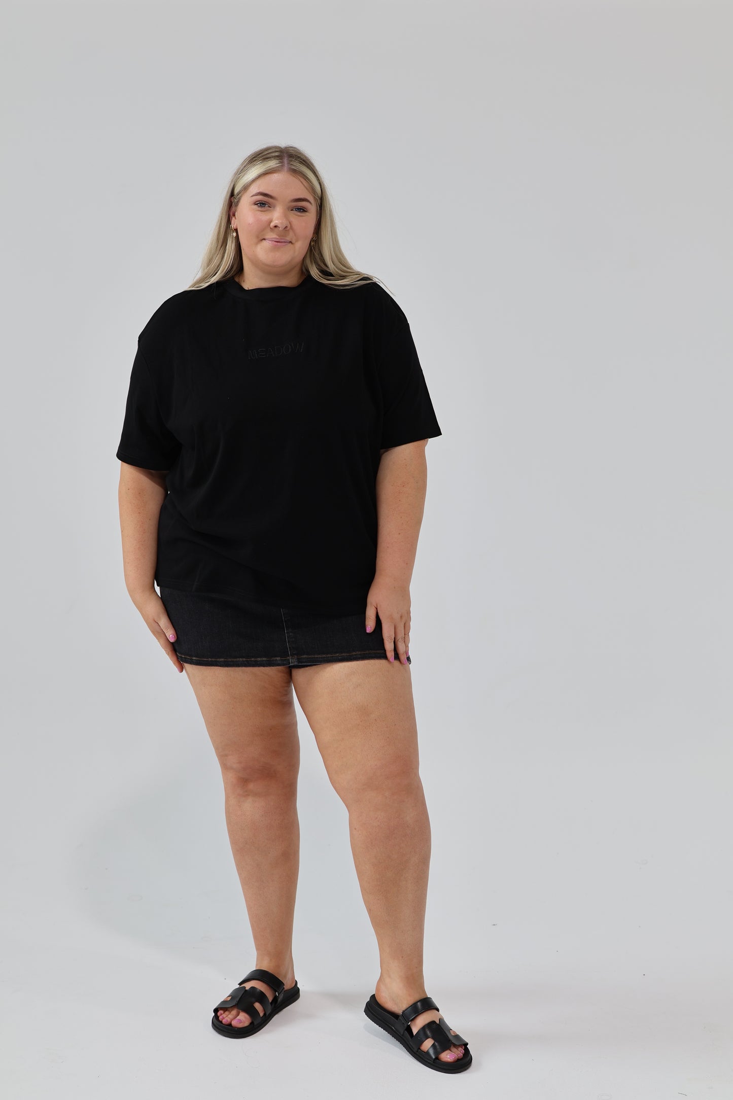Meadow staple tee - Black