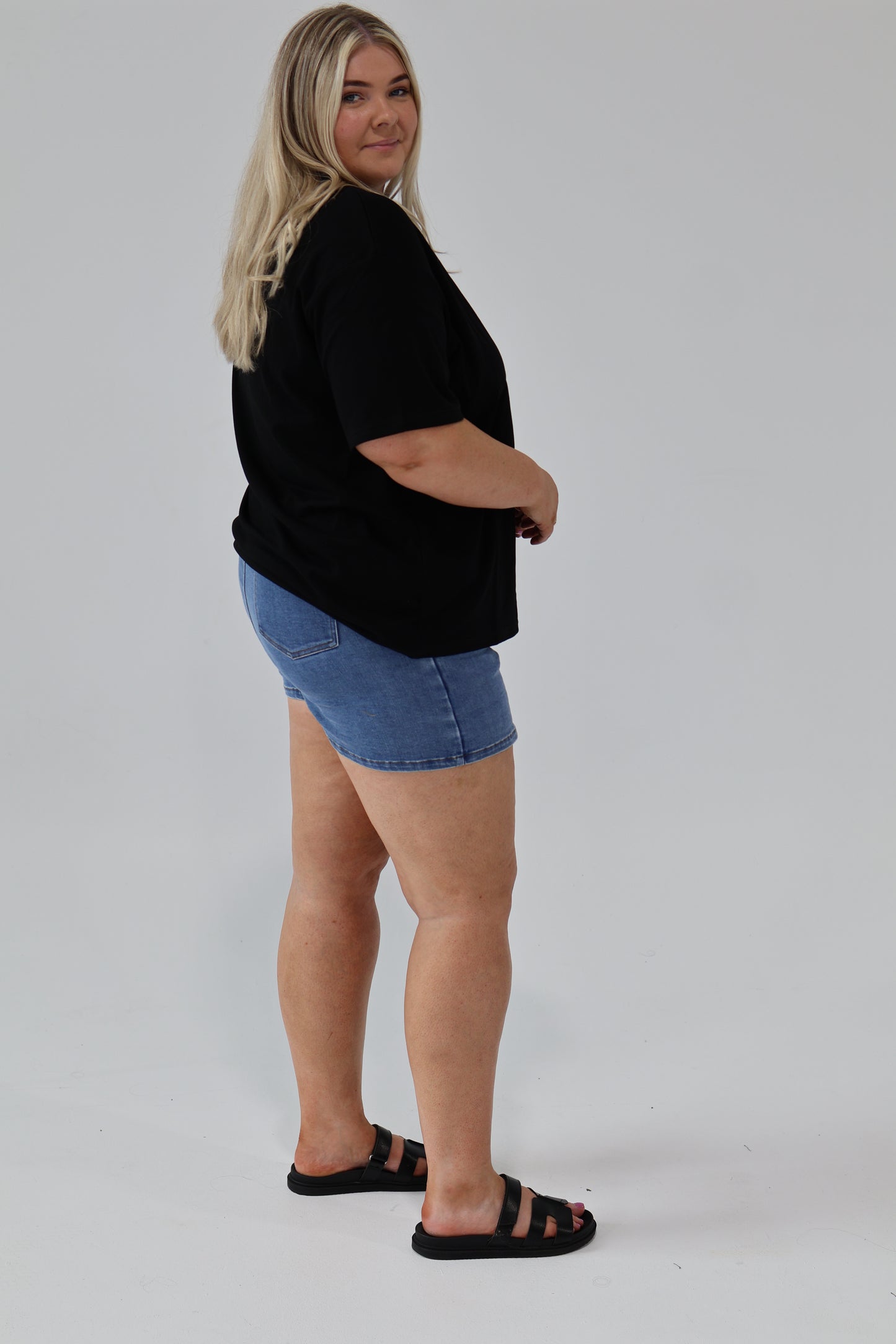 Blue Denim Skort