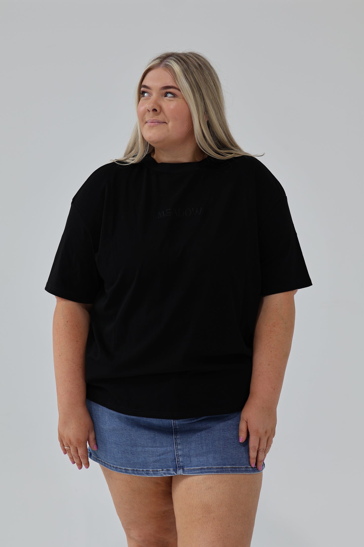 Meadow staple tee - Black