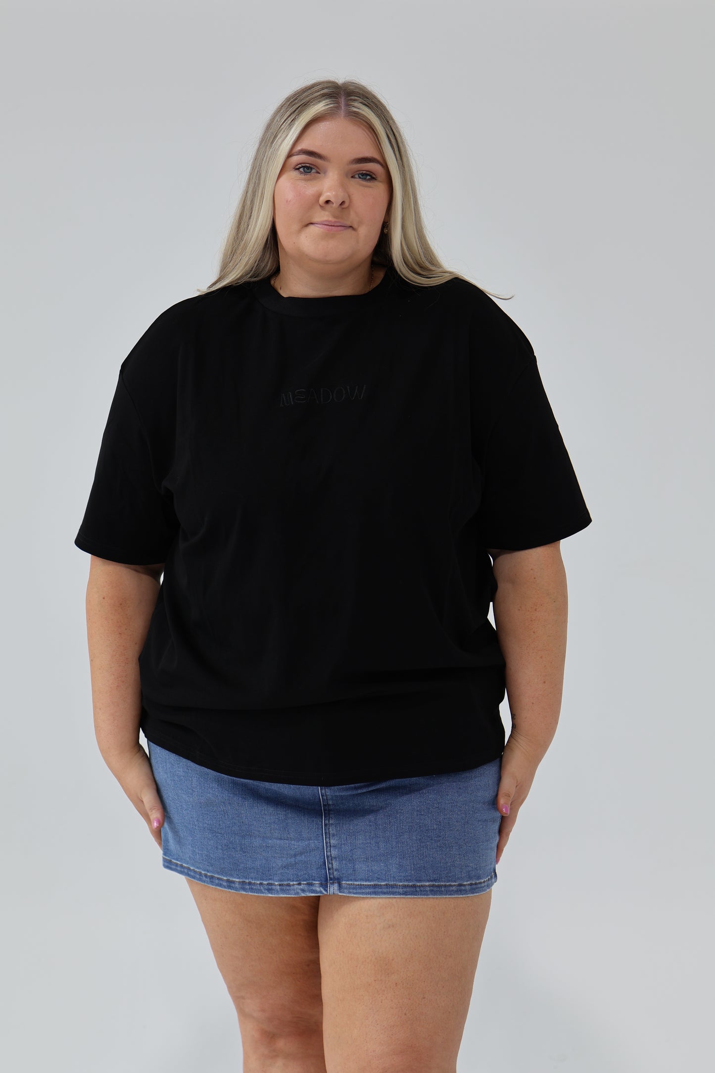 Meadow staple tee - Black