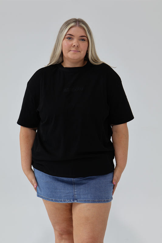 Meadow staple tee - Black